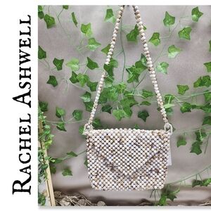 NWT RACHEL ASHWELL BEADED BAG